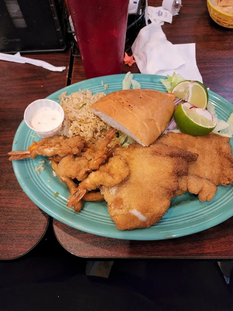 Fish Filled and Shrimp