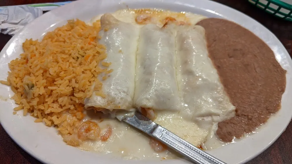 Shrimp Enchiladas